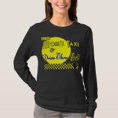 Moms Taxi & Drive-Thru Retro Gezegde T-shirt (Voorkant)
