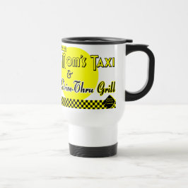 Moms Taxi en drive-Thru Grill Coffee Reisbeker