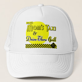 Moms Taxi en drive-Thru Grill Trucker Pet