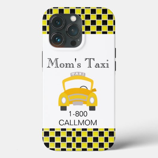 MOM'S TAXI iPHONE Case-Mate iPhone Case (Achterkant)