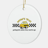 MOMS TAXI KERAMISCH ORNAMENT (Links)