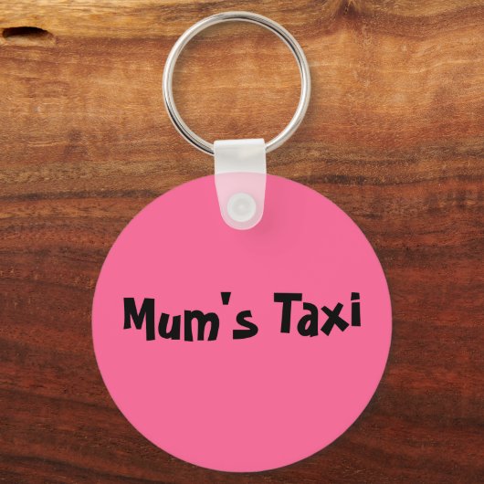 Mom's Taxi Sleutelhanger (Voorkant)