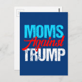 Moms tegen Trump Briefkaart (Voorkant / Achterkant)