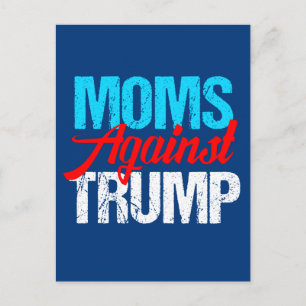 Moms tegen Trump Briefkaart