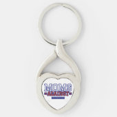 Moms tegen witte bloedzuigers sleutelhanger (Voorkant)