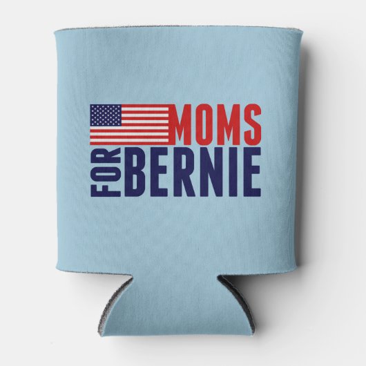 Moms voor Bernie Blikjeskoeler (Voorkant)