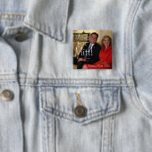 Moms voor Mitt! Vierkante Button 5,1 Cm (In situ)