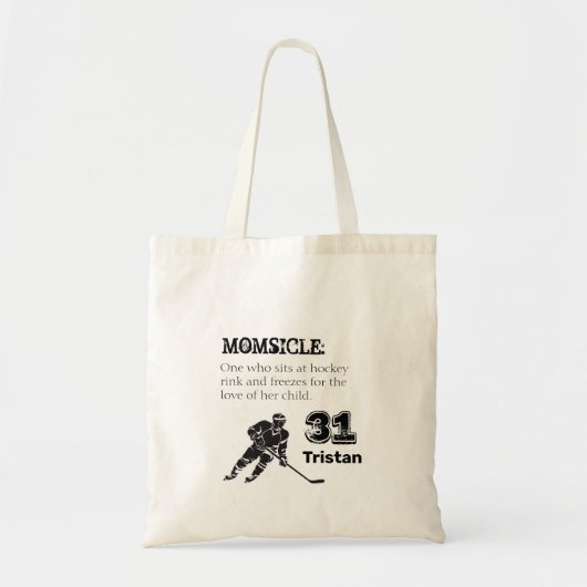 MOMSICLE persoonlijke Canvas tas (Voorkant)