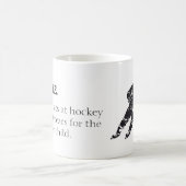 Momsikel Hockey MOM cup Koffiemok (Center)