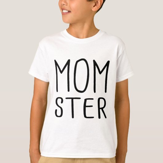 Momster Couples Halloween Kostuum Shirt (Voorkant)