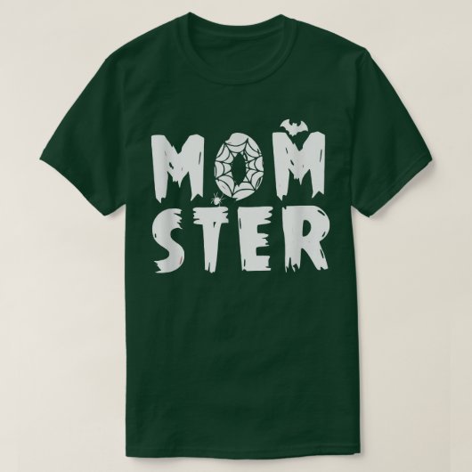 Momster Couples Halloween Mother Family Matching L T-shirt (Design voorkant)