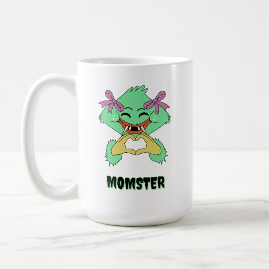 MOMSTER Custom Halloween Classic Mok (Links)