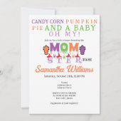 Momster Funny Halloween Mummy Witch Baby shower Kaart (Voorkant)