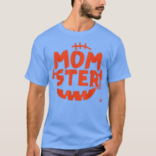 Momster halloween grappig, gost, kostuum voor moed t-shirt