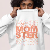 Momster Halloween Mom Funny Herfst Sweatshirt