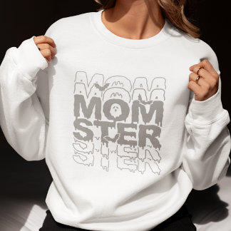 Momster Halloween Mom Funny Herfst Sweatshirt