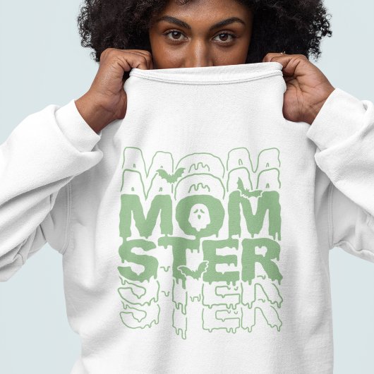 Momster Halloween Mom Funny Herfst Sweatshirt