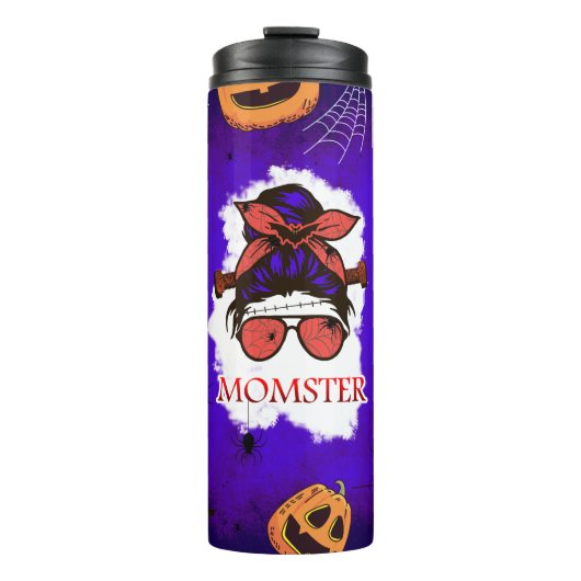 Momster Halloween Thermosbeker (Voorkant)