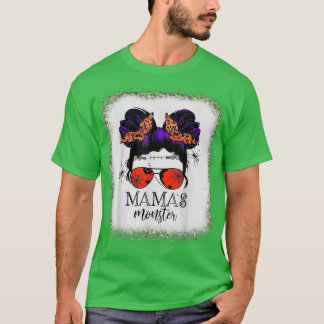 Momster Life, Boy Girl Party Scary Horror Leopard T-shirt