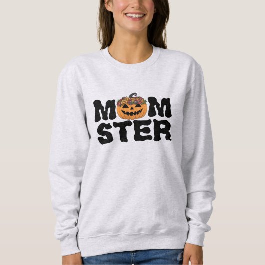 Momster Mom Halloween Sweatshirt (Voorkant)