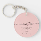 MOMSTER MOM LEVEN STRONGER DAN GISTEREN SLEUTELHANGER (Voorkant)