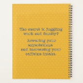 Momtastic Planner: Eén kop koffie per keer Planner (Achterkant)