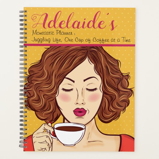 Momtastic Planner: Eén kop koffie per keer Planner (Voorkant)