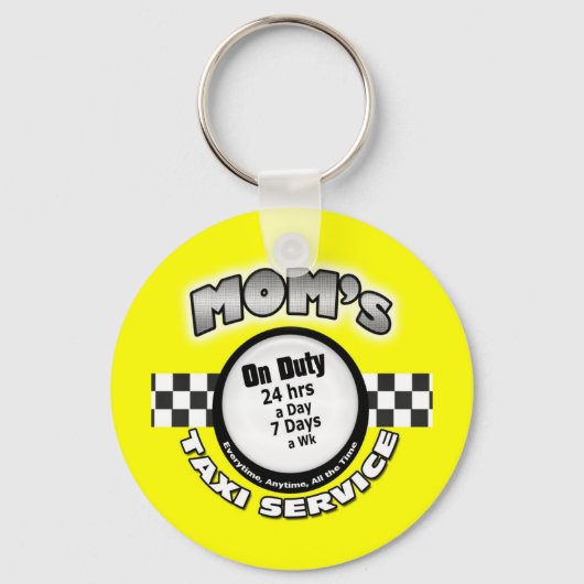 MomTaxi Sleutelhanger (Voorkant)