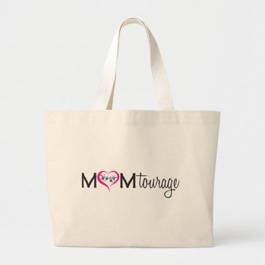 Momtourage Canvas tas (Voorkant)