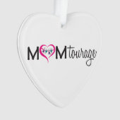 Momtourage Heart Ornament (voorkant)