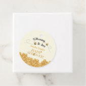 Momy To Bee Baby Shower  Bedankjes Labels (In situ)