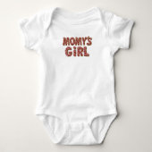 Momys Meisje Baby Bodysuit (Voorkant)