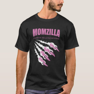 Momzilla Keeper van de kleine monsters T-shirt