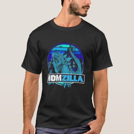 Momzilla Retro T Shirt (Voorkant)