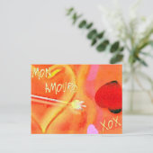 Mon Amour Briefkaart (Staand voorkant)