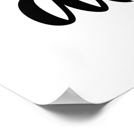 Mon amour lippen poster (Hoek)