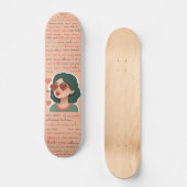 Mon Amour Persoonlijk Skateboard (Voorkant)