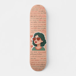Mon Amour Persoonlijk Skateboard