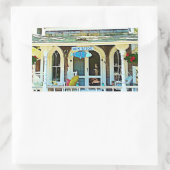 Mon Bijou Martha's wijngaardkrakers Rechthoekige Sticker (Tas)