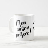Mon canton préféré Jura Koffiemok (Voorkant links)