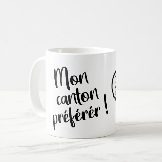 Mon canton préféré Valais Koffiemok (Voorkant links)