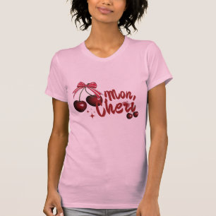 Mon Cheri romantische kersen stijl T-shirt