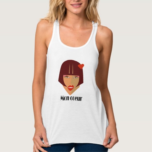 Mon Coeur Tanktop (Voorkant)