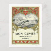 Mon Cuvier Wine LabelEurope Briefkaart (Voorkant)