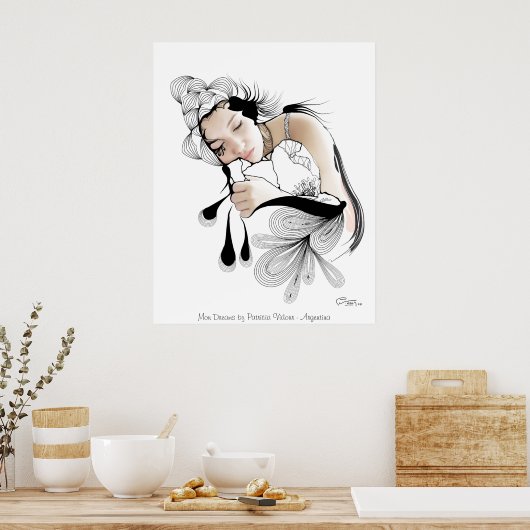 Mon Dreams Poster (Keuken)
