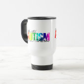 Mon Fils heros - Autisme Reisbeker (Voorkant links)