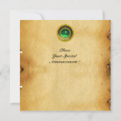 Mon jade-agaaparcum kaart (Achterkant)