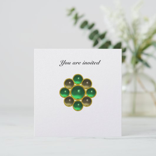 MON jade agaat witte ijs Kaart (Staand voorkant)