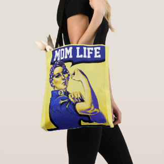 MON LIFE ROSIE DE RIVETER CANVAS TAS PURT