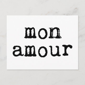 Mon Mon Amour Briefkaart